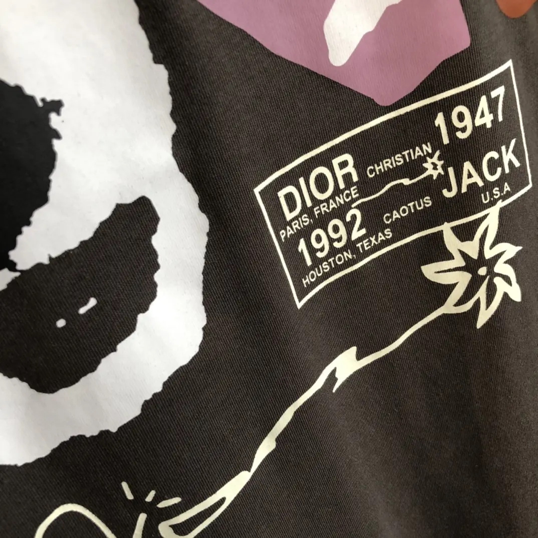 Dior CD 2022 NEW CACTUS JACK T-shirt