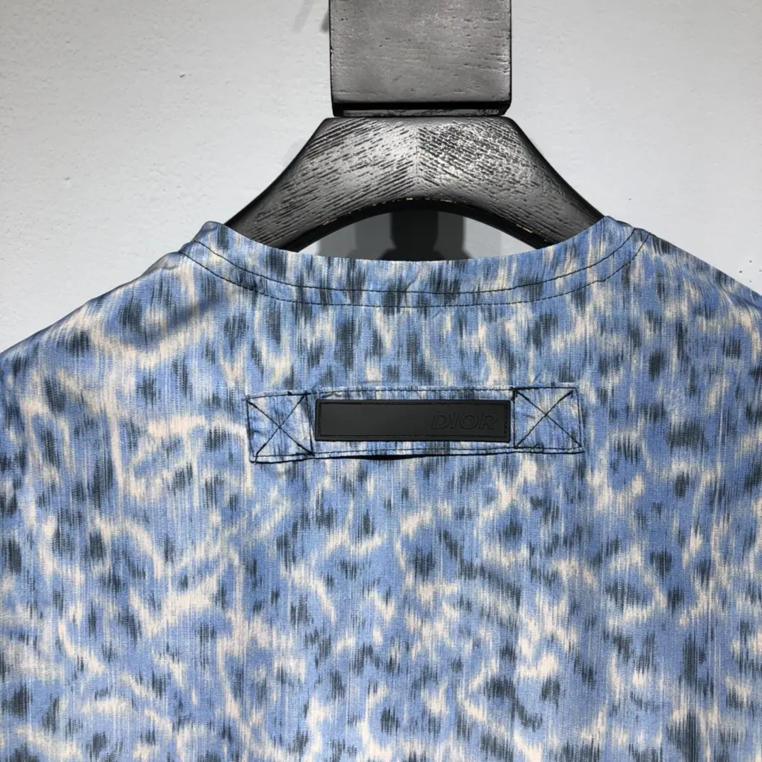 Dior CD 2022 NEW AND PARLEY zipper  T-shirt