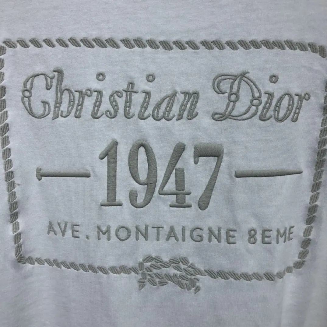 Dior CD 2022 NEW 1947 Loose fit T-shirt