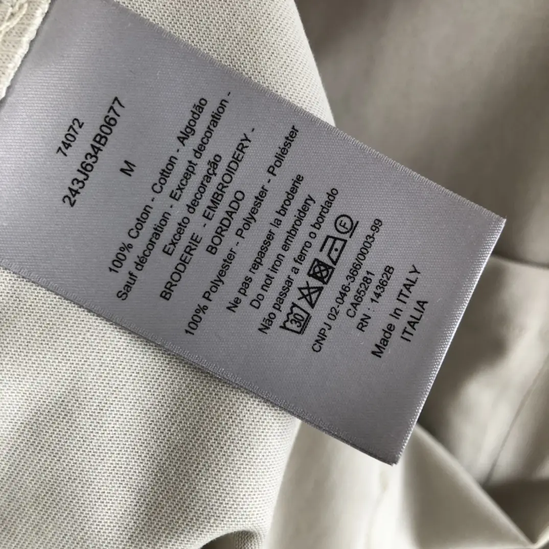 Dior CD 2022 NEW 1947 Loose fit T-shirt