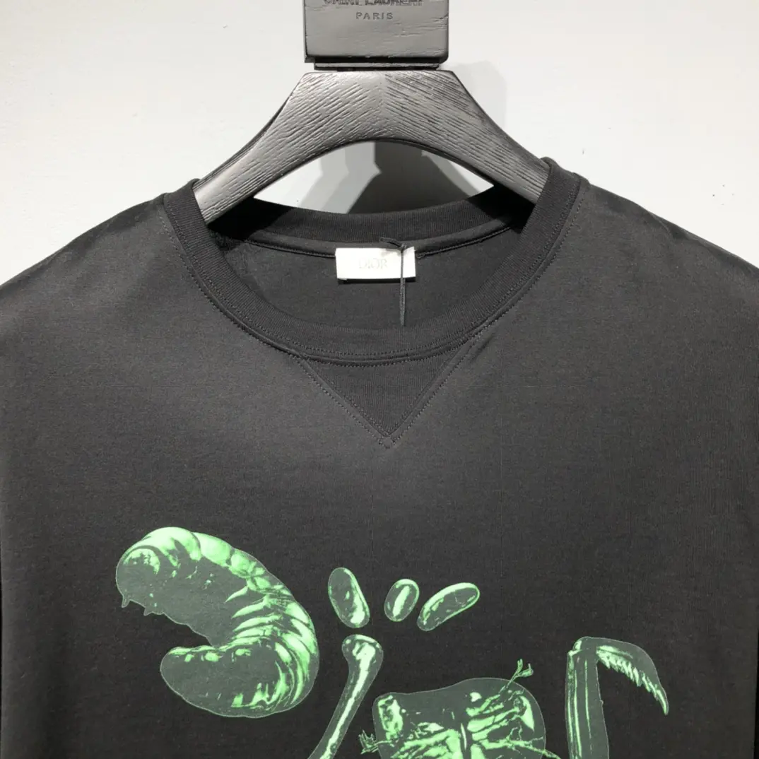 Dior CD 2022 MrkimJones&PeterDiog abstract logo T-shirt