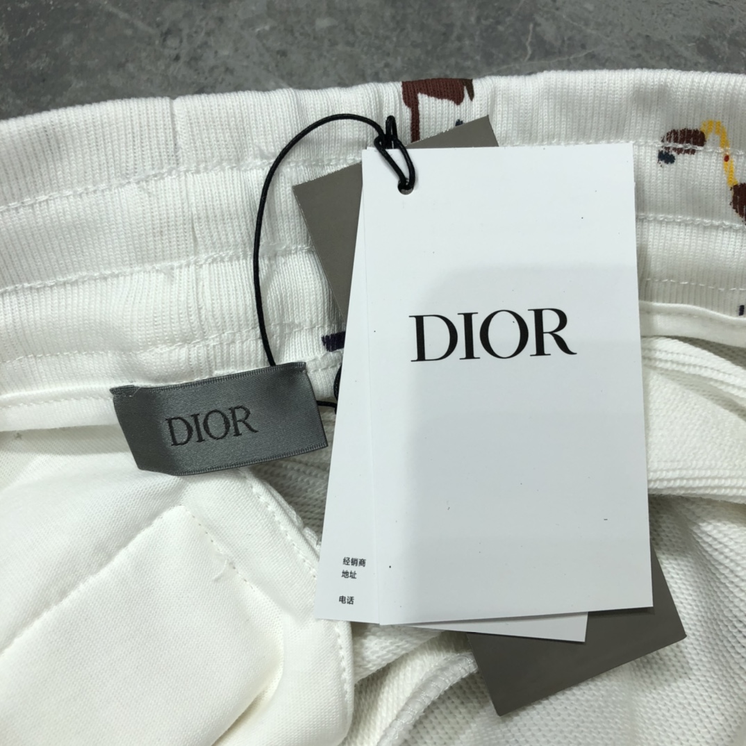 DIOR CD 2021SS Printing shorts