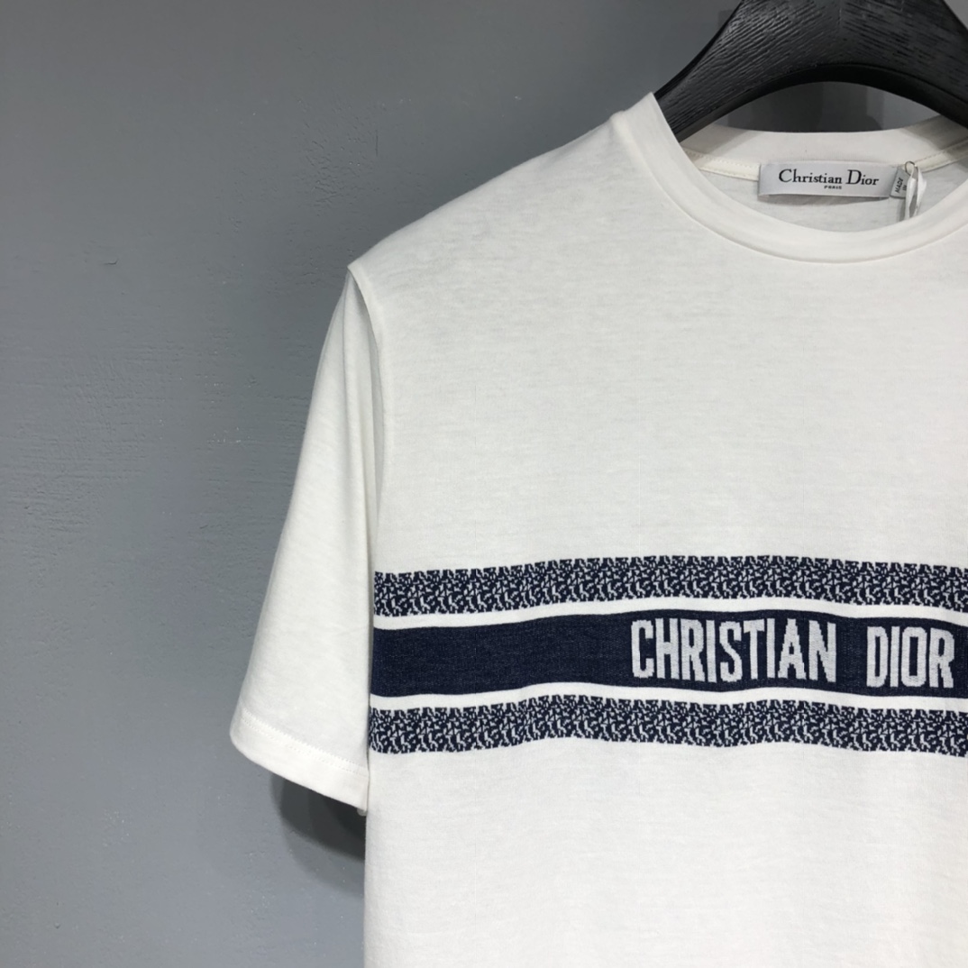 DIOR 2022SS new collection stripe T-Shirt