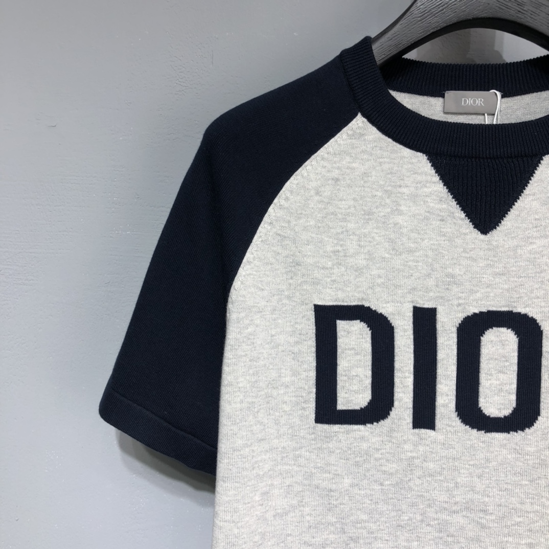 DIOR 2022SS new collection knitting T-Shirt