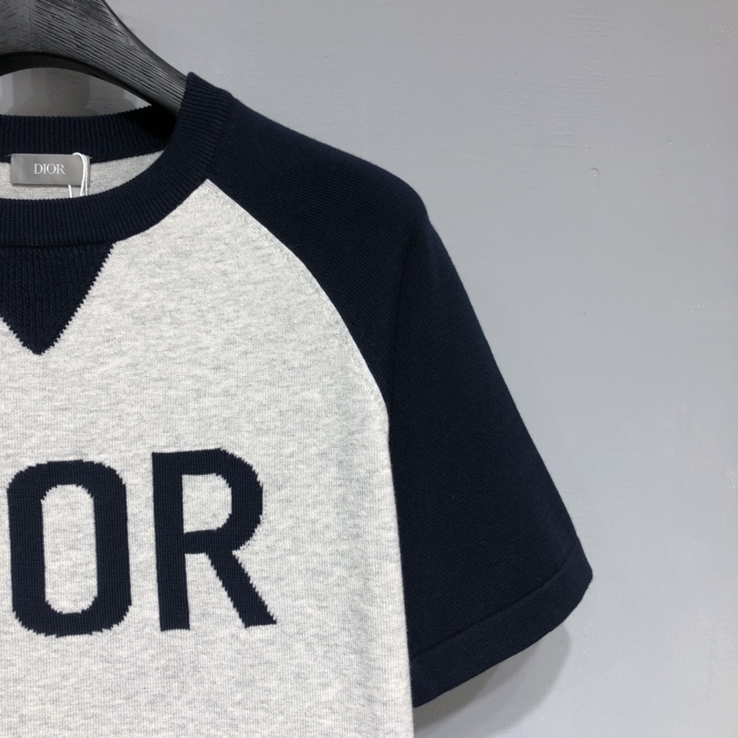 DIOR 2022SS new collection knitting T-Shirt