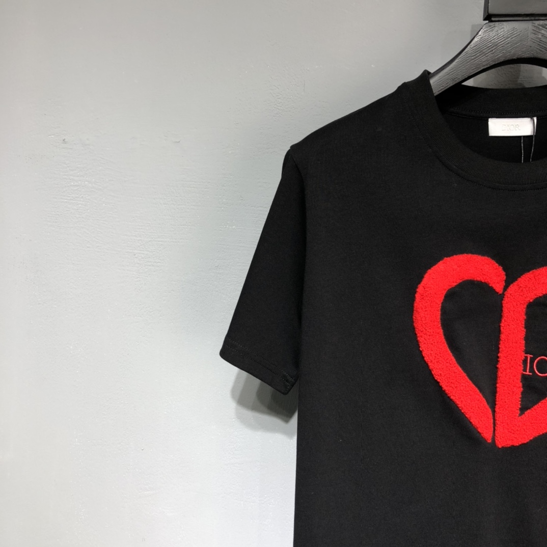 DIOR 2022SS new collection CD loving heart T-Shirt