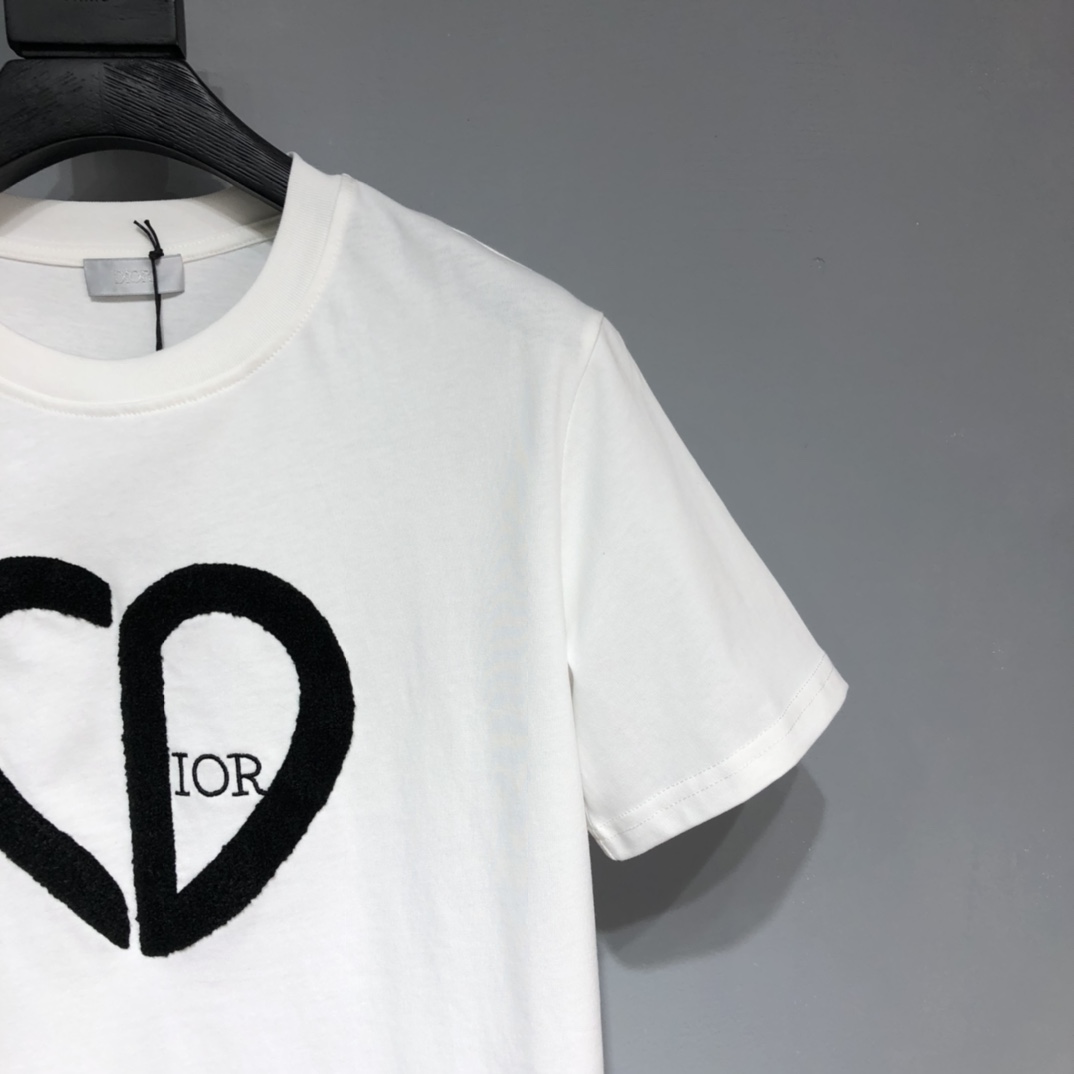 DIOR 2022SS new collection CD loving heart T-Shirt