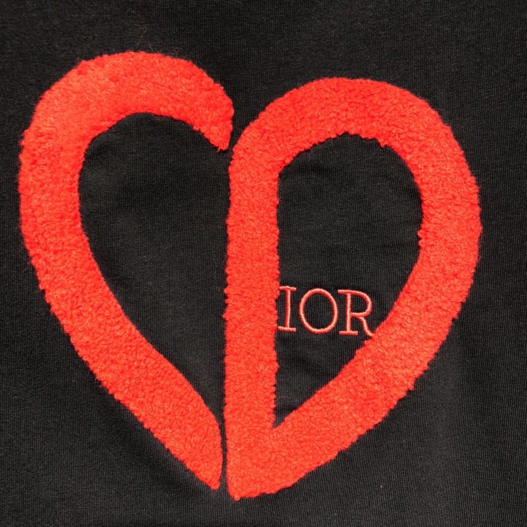 DIOR 2022SS new collection CD loving heart T-Shirt
