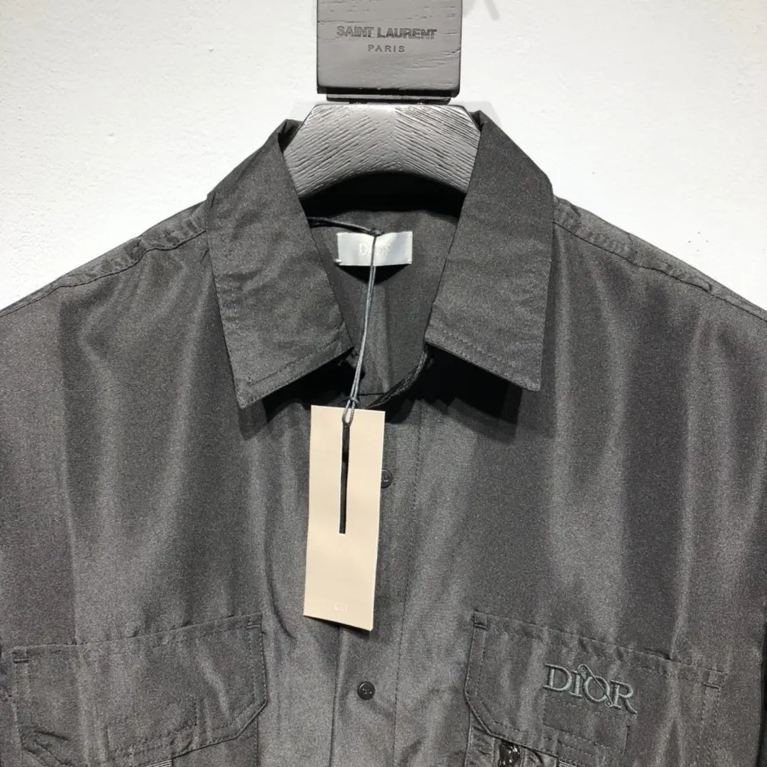 DIOR 2022ss fashion shirt in black