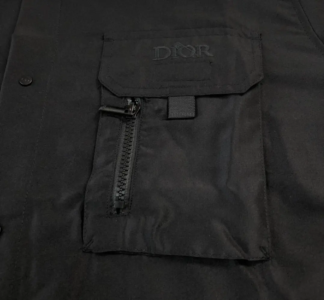 DIOR 2022ss fashion shirt in black