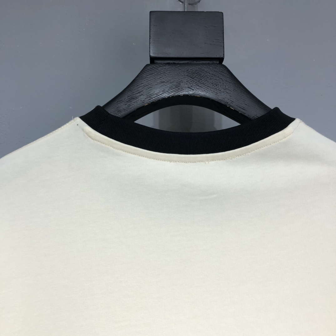 DIOR 2022SS color matching silhouette T-shirt