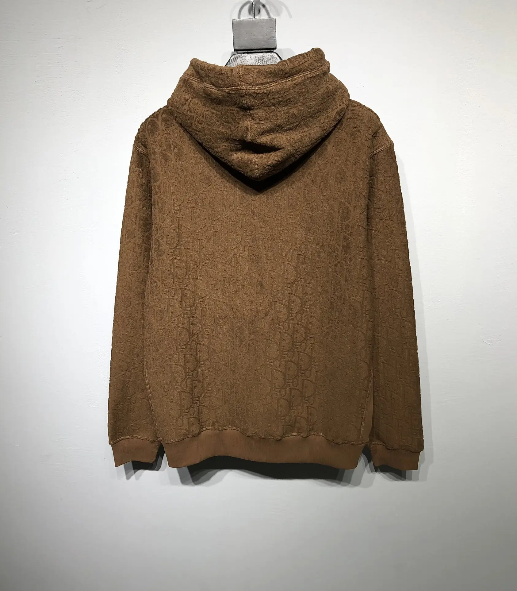 Dior 2022FW fashion hoodies in brown