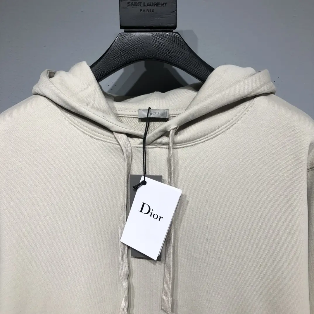 Dior 2022FW fashion 1947 hoodies in beige