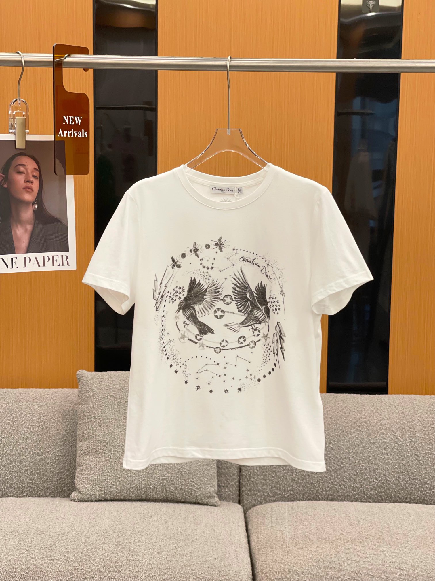 DIor 2022 Tee CHEZ MOI T-shirt