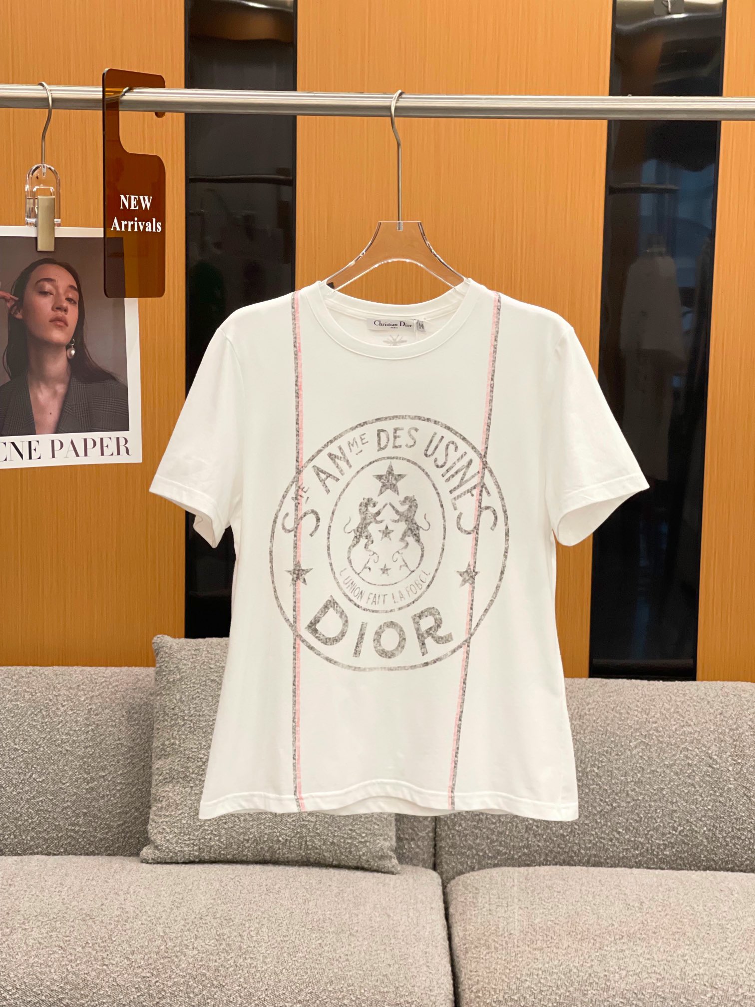 DIor 2022 Tee CHEZ MOI T-shirt