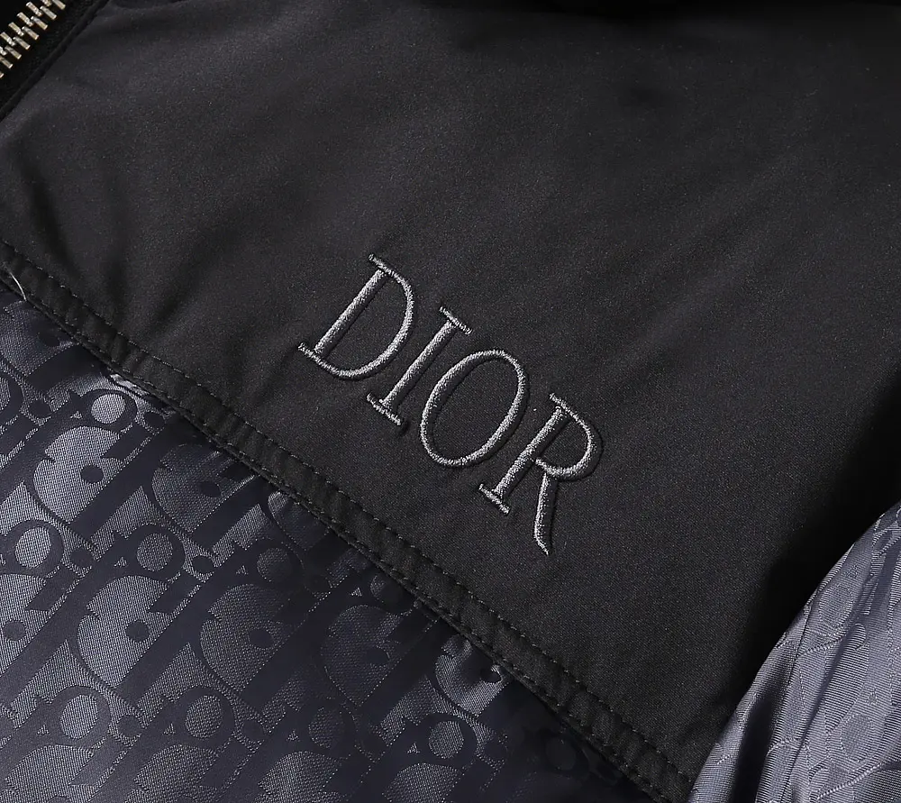 Dior 2022 new  oblique down jacket in grey