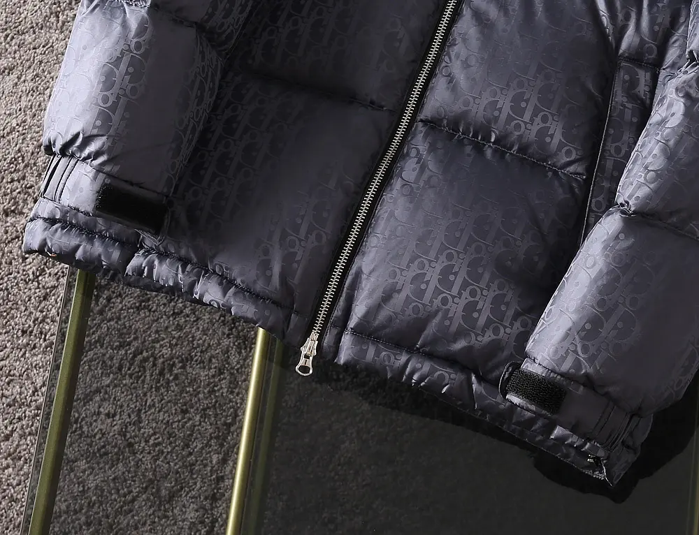 Dior 2022 new  oblique down jacket in grey