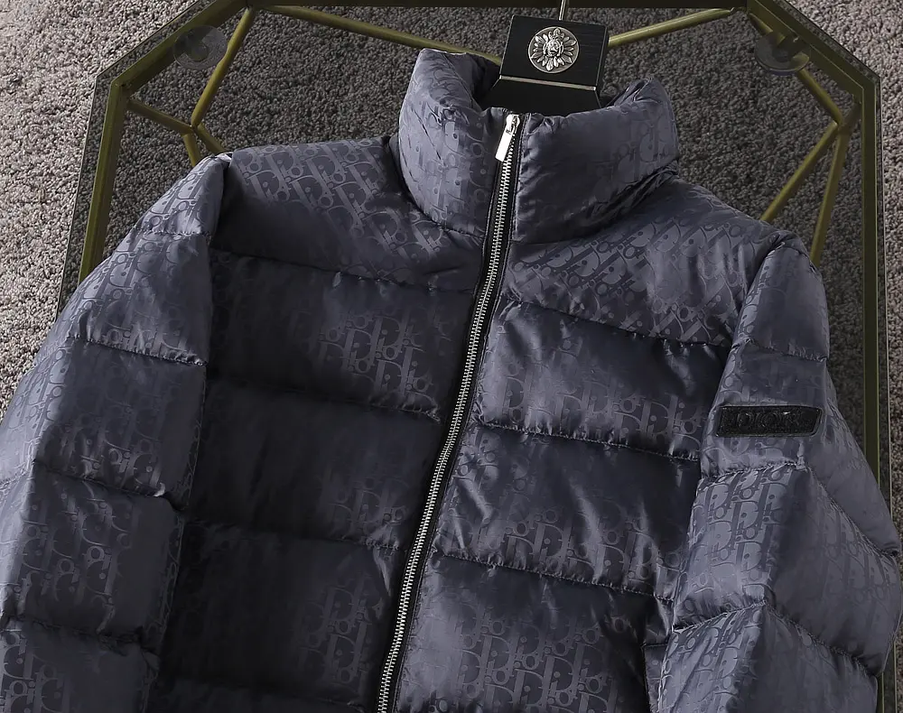 Dior 2022 new  oblique down jacket in blue