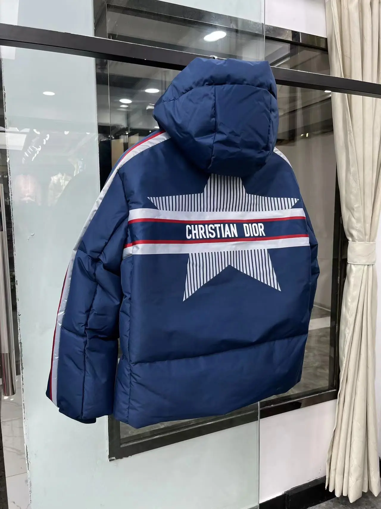 Dior 2022 new  alps down jacket in blue