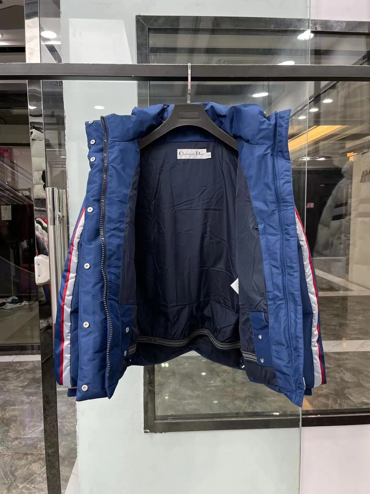 Dior 2022 new  alps down jacket in blue