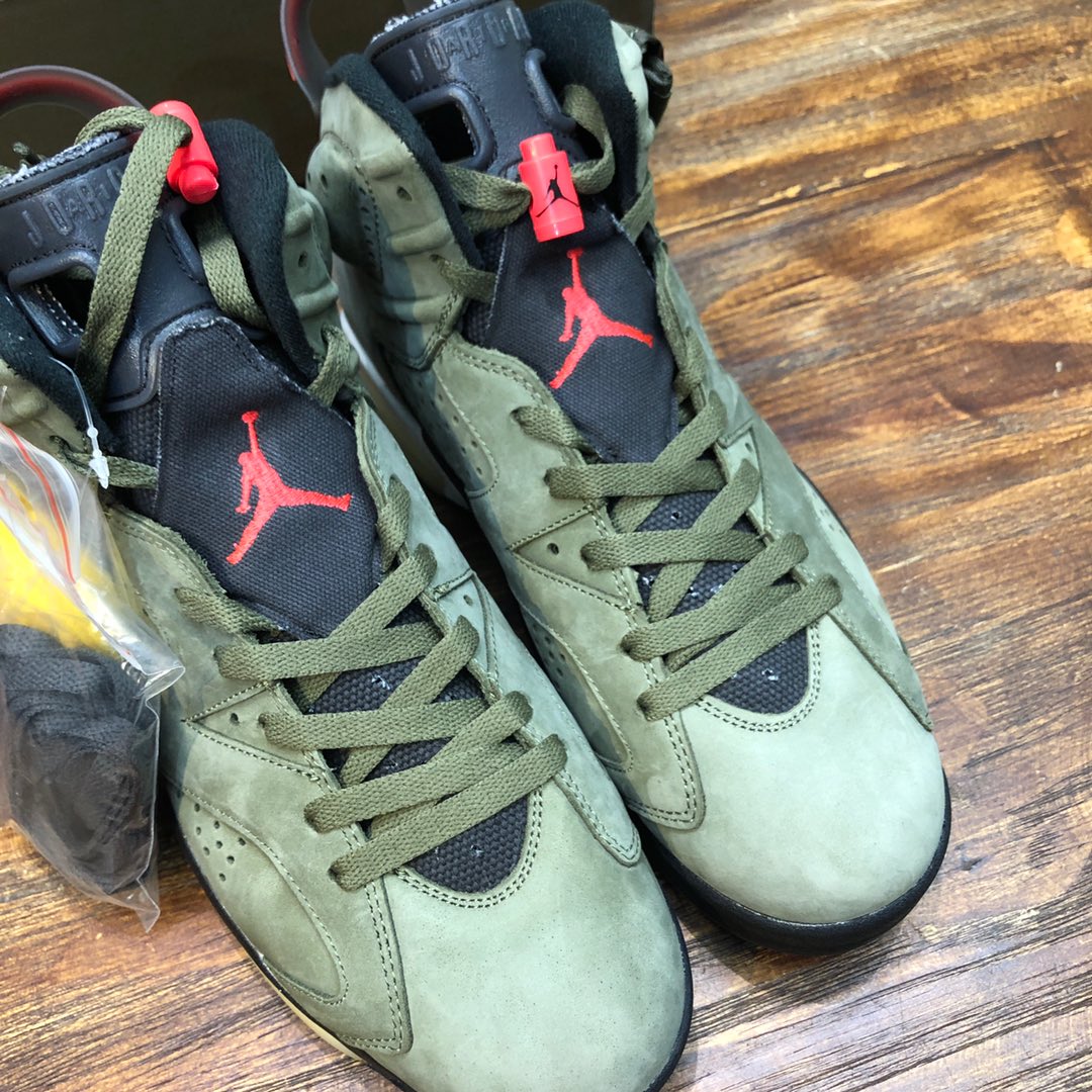 Nike Sneaker Air Jordan6 in Green