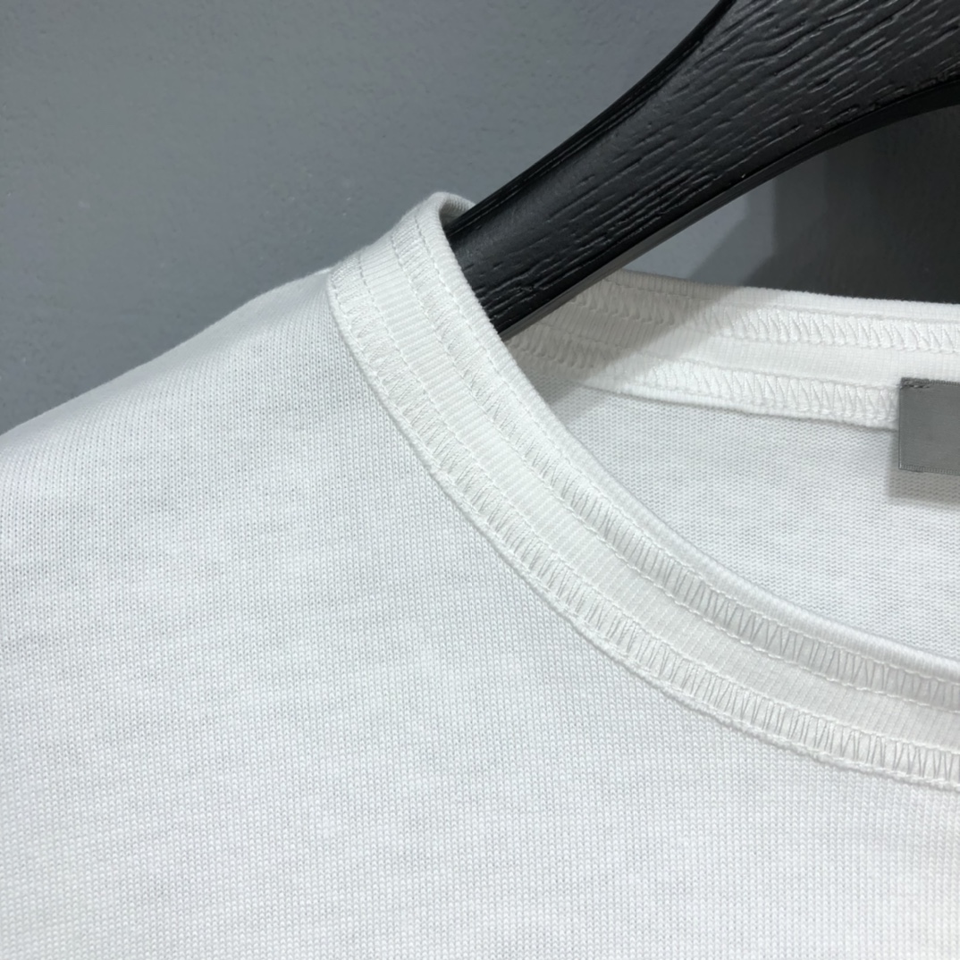 D1or x sacai Patch pocket stitching T-shirt