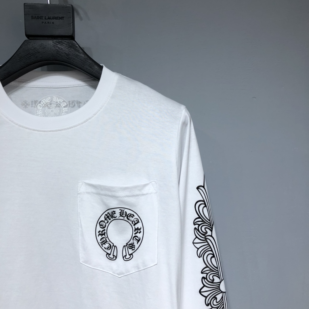 Chrome Hearts Printing Tshirt Long Sleeve