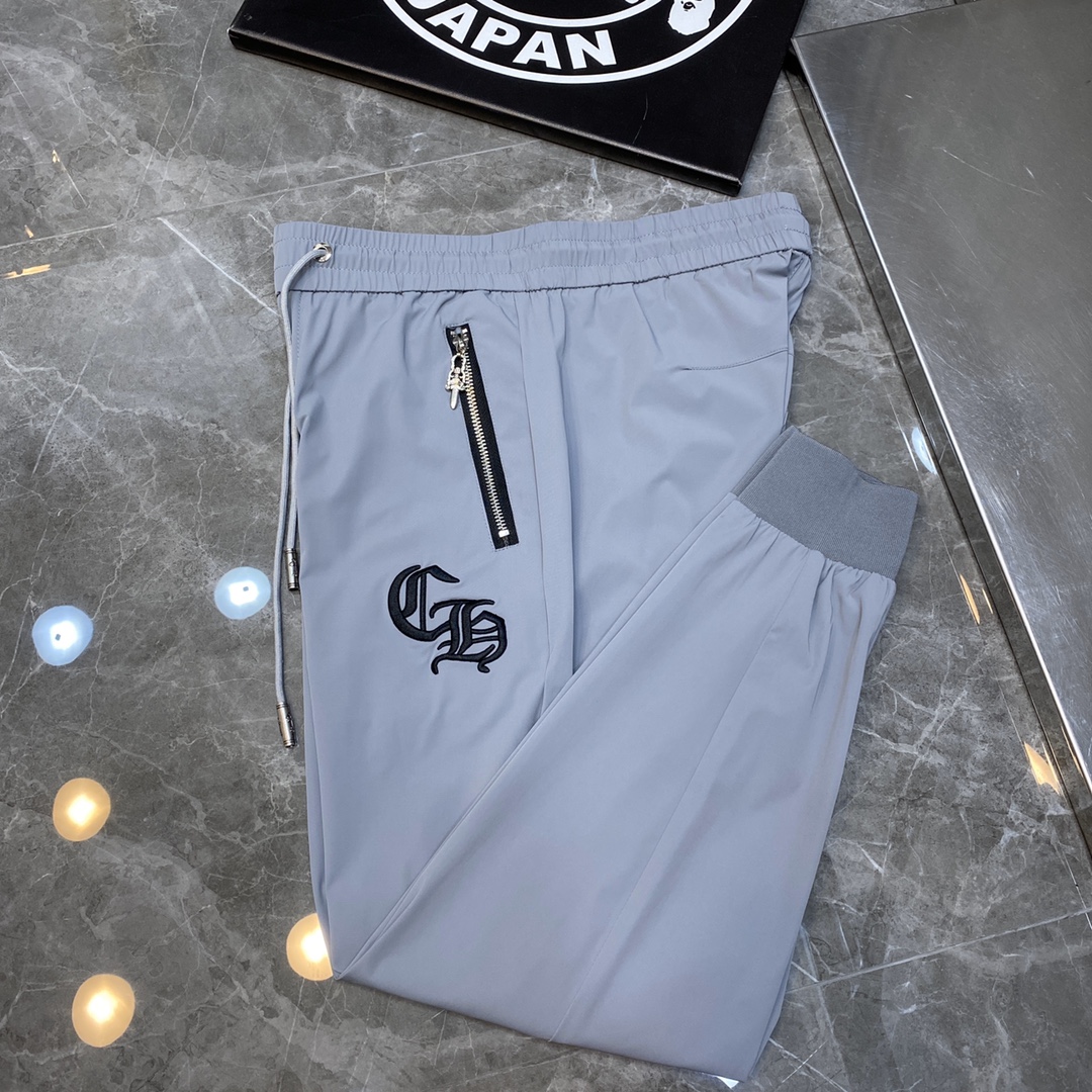 Chrome Hearts Pants Nylon in Gray