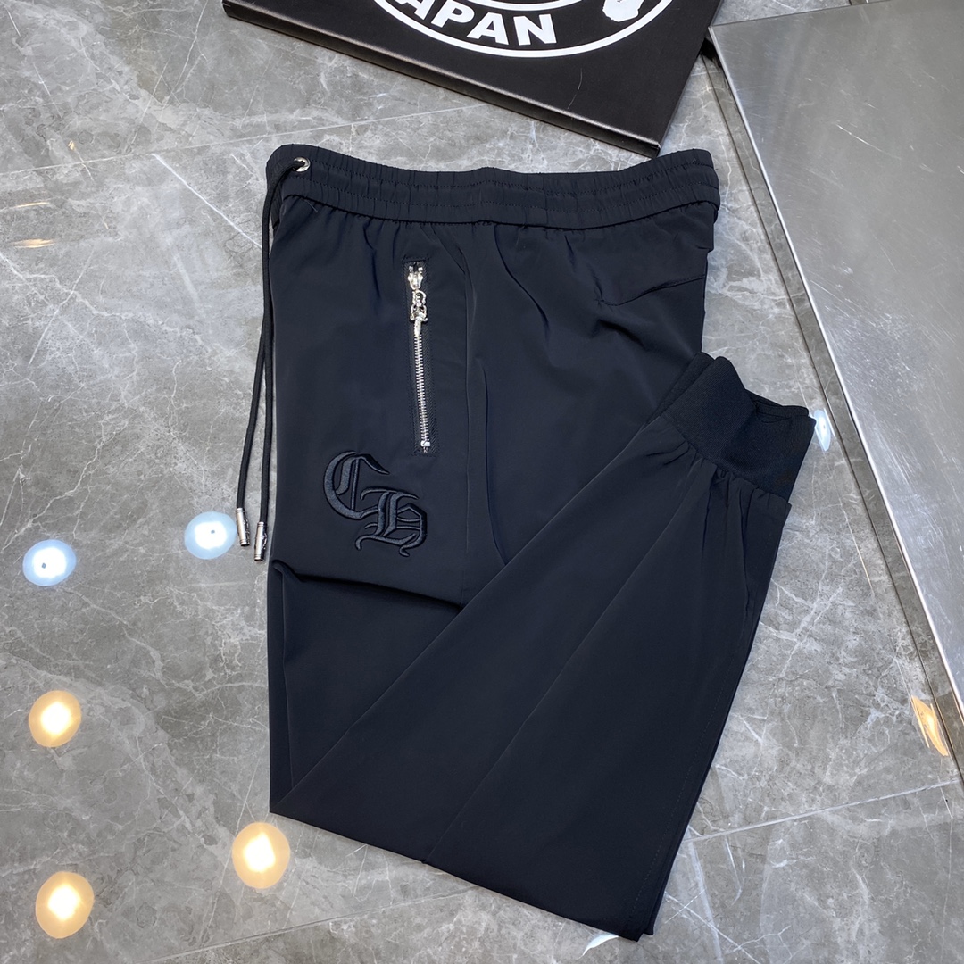 Chrome Hearts Pants Nylon in Black