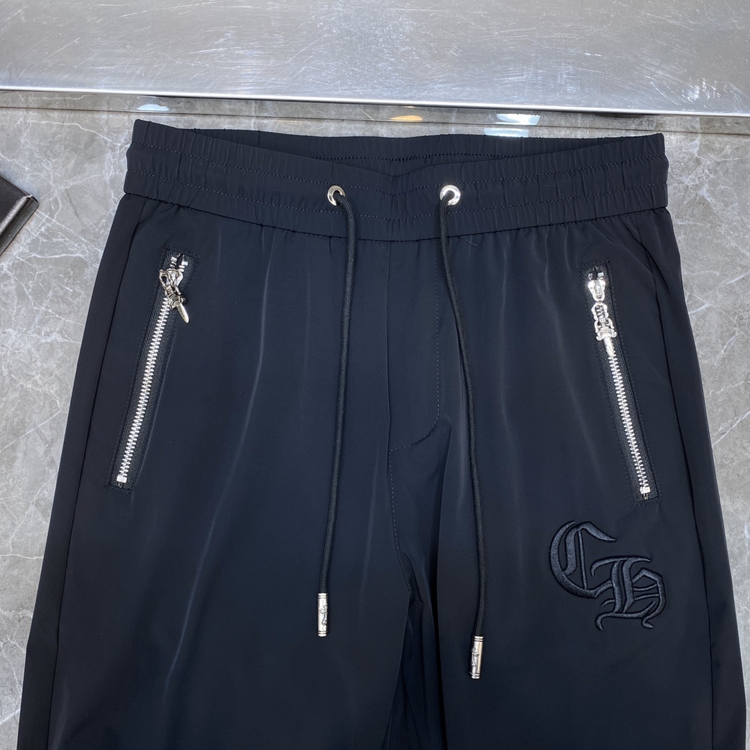 Chrome Hearts Pants Nylon in Black