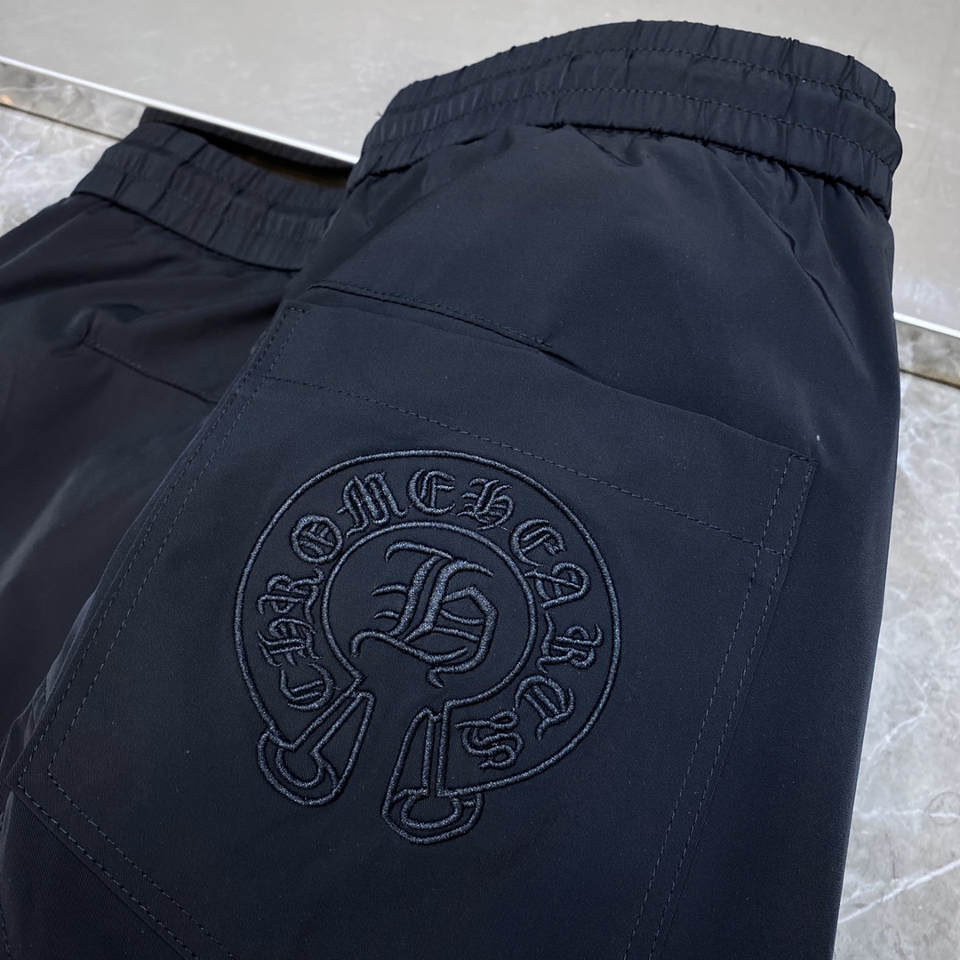 Chrome Hearts Pants Nylon in Black