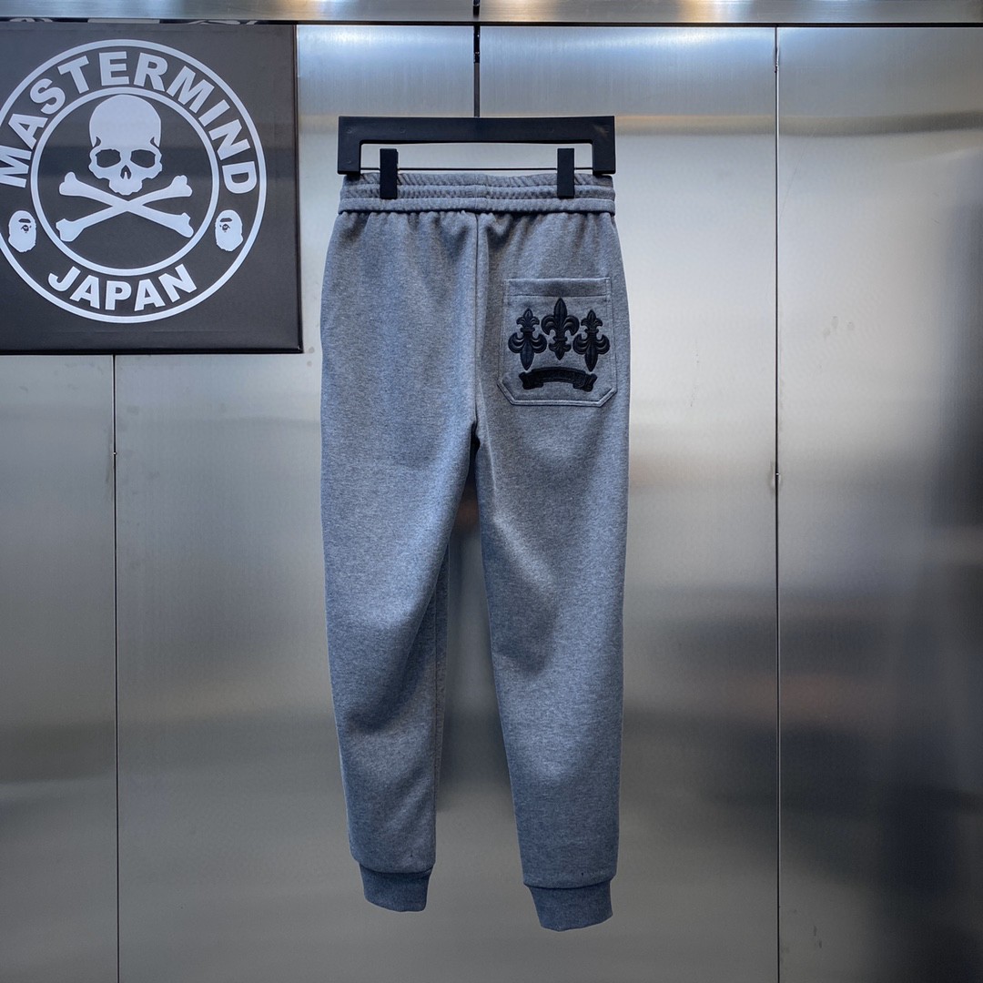 Chrome Hearts Pants Cotton in Gray