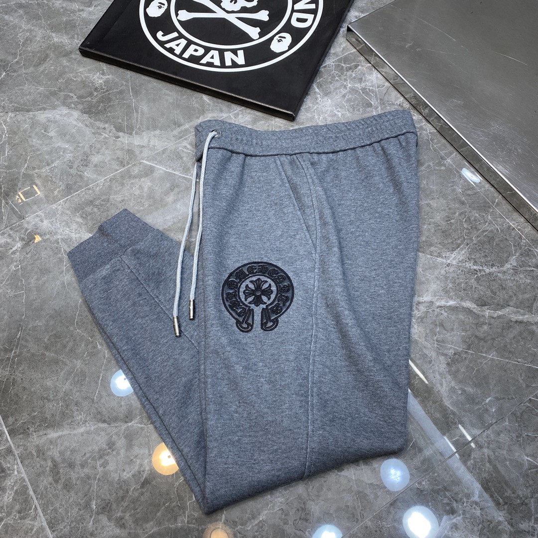 Chrome Hearts Pants Cotton in Gray