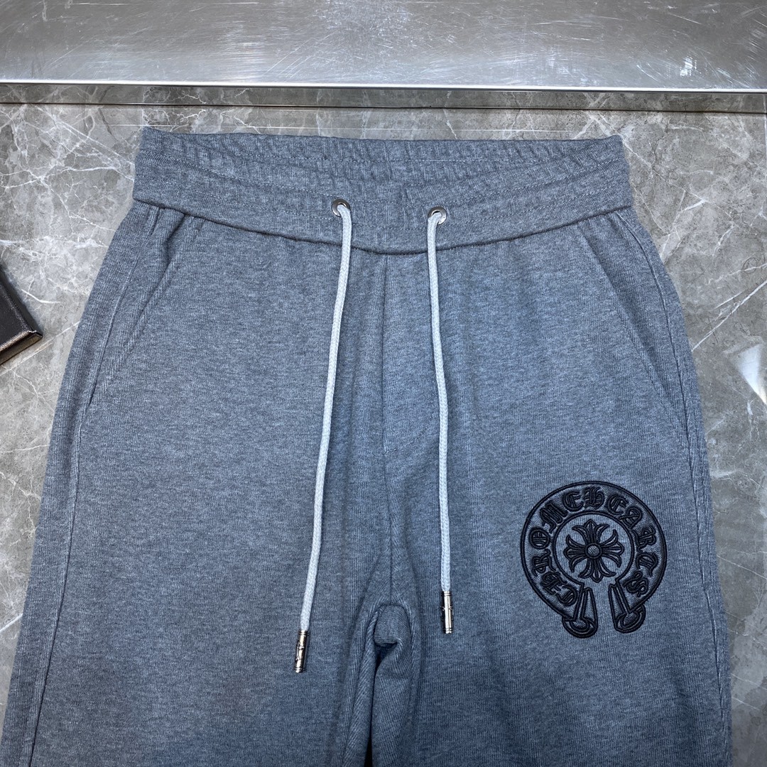 Chrome Hearts Pants Cotton in Gray