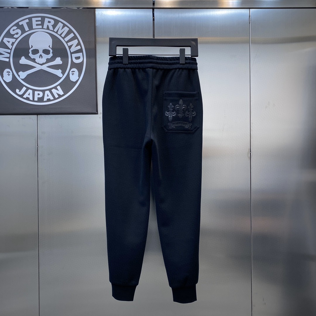 Chrome Hearts Pants Cotton in Black