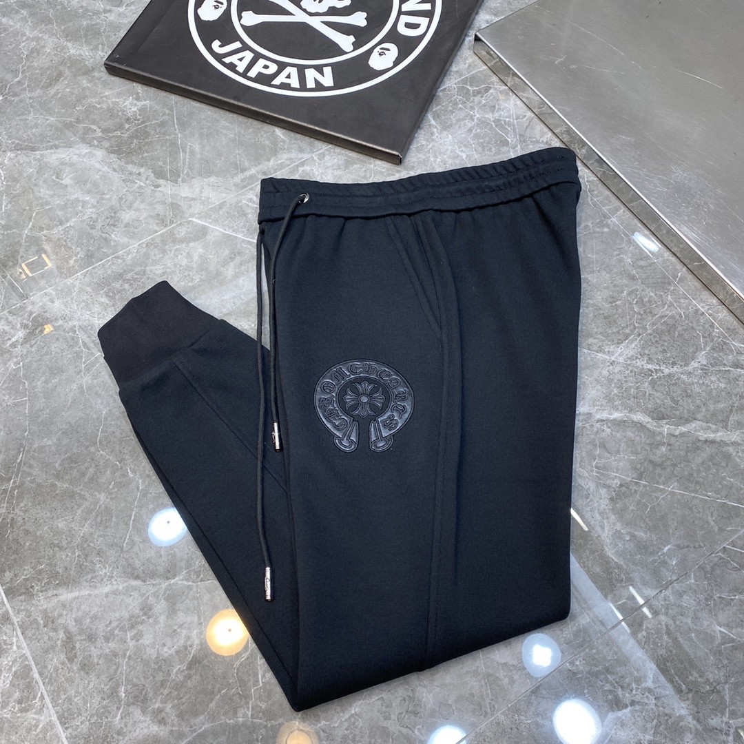 Chrome Hearts Pants Cotton in Black