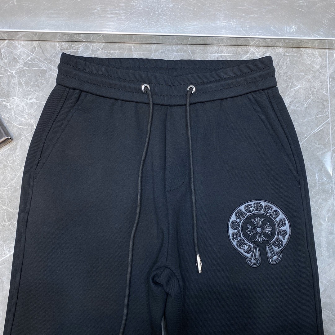 Chrome Hearts Pants Cotton in Black