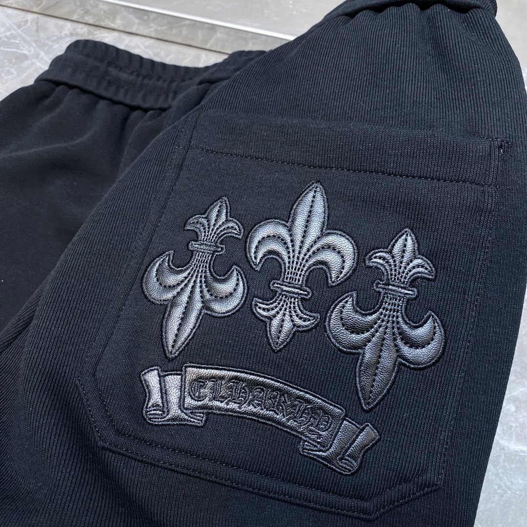 Chrome Hearts Pants Cotton in Black