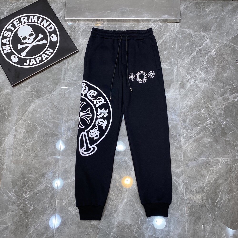 Chrome Hearts Pants Cotton in Black