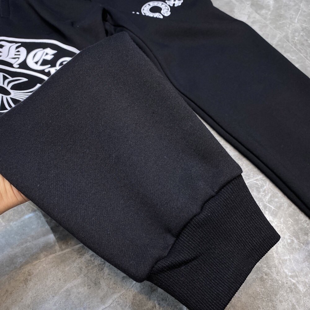 Chrome Hearts Pants Cotton in Black