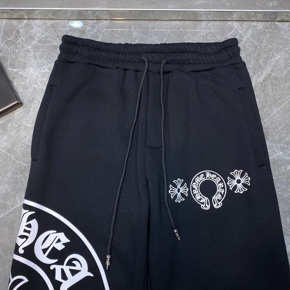 Chrome Hearts Pants Cotton in Black