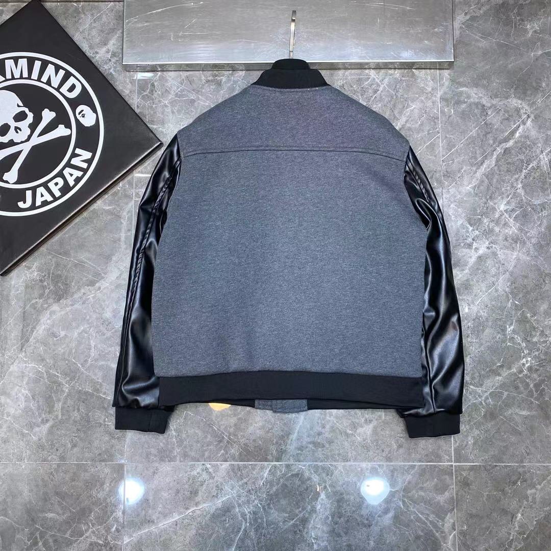 Chrome Hearts Jacket Varsity Letterman in Black