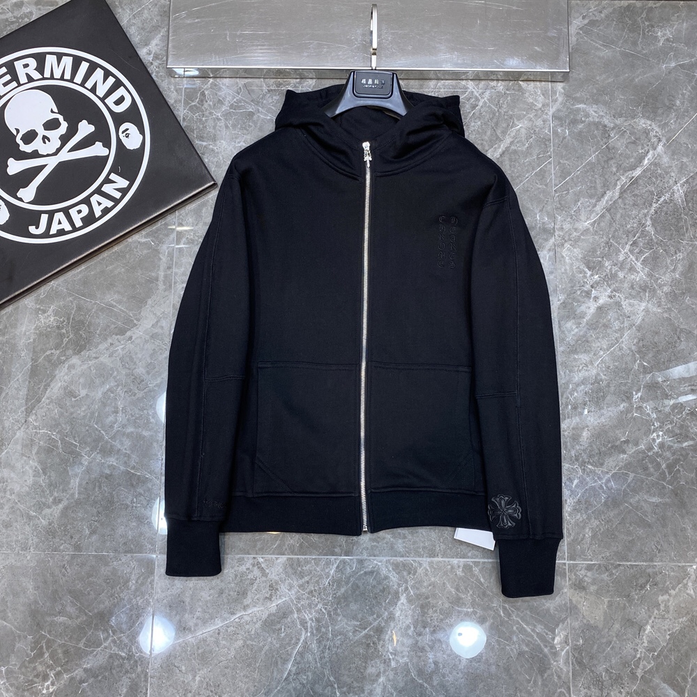 Chrome Hearts Jacket Malibu Exclusive Zip in Gray