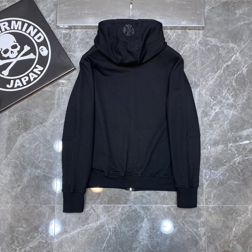 Chrome Hearts Jacket Malibu Exclusive Zip in Gray