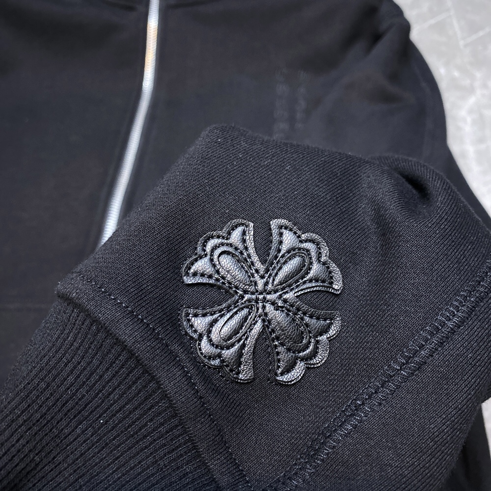 Chrome Hearts Jacket Malibu Exclusive Zip in Gray