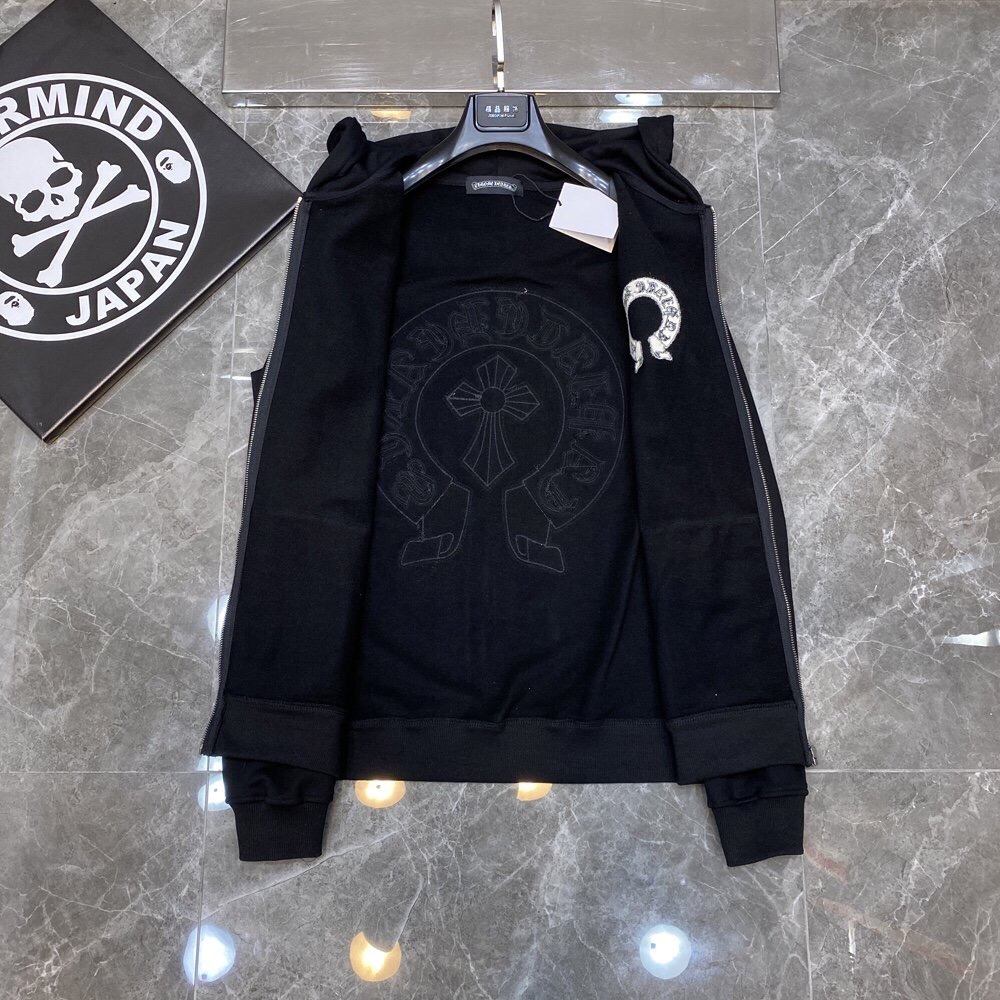 Chrome Hearts Hoodie Cotton in Black