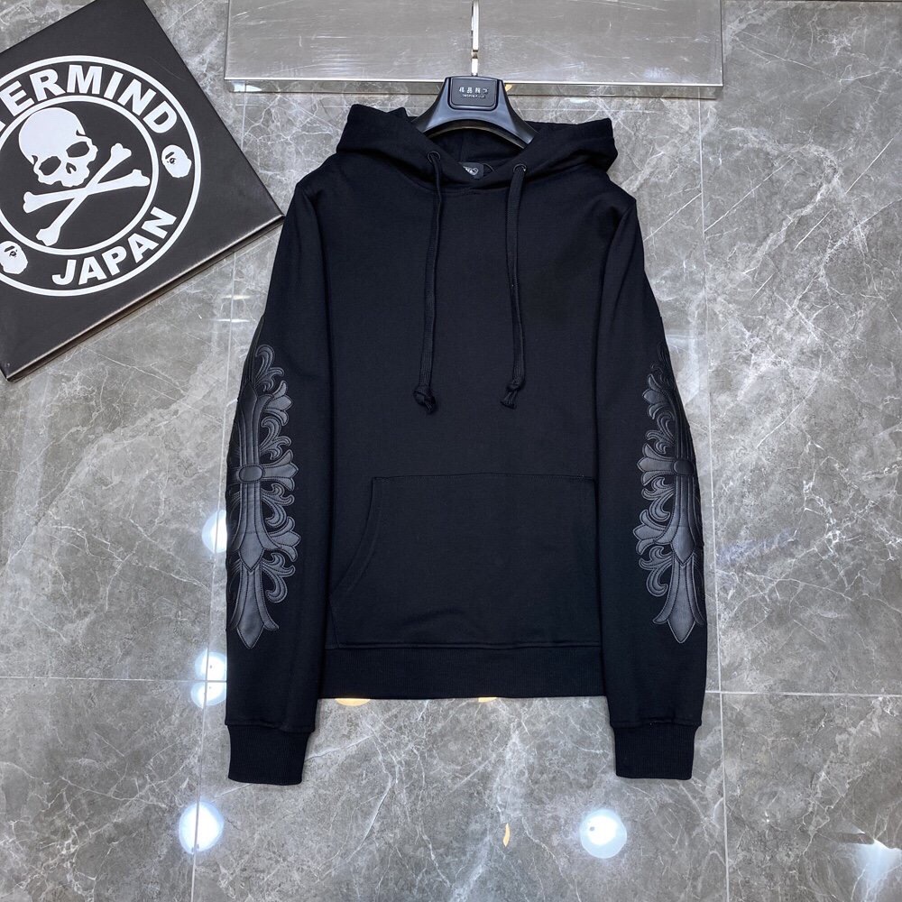 Chrome Hearts Hoodie Cotton in Black