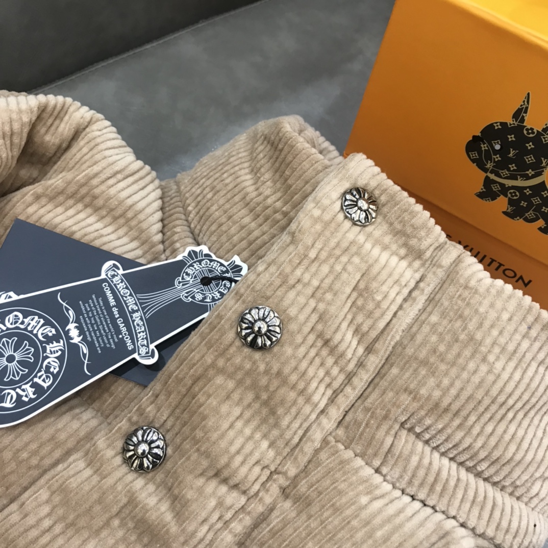 Chrome Hearts Down Jacket Puffer in Brown