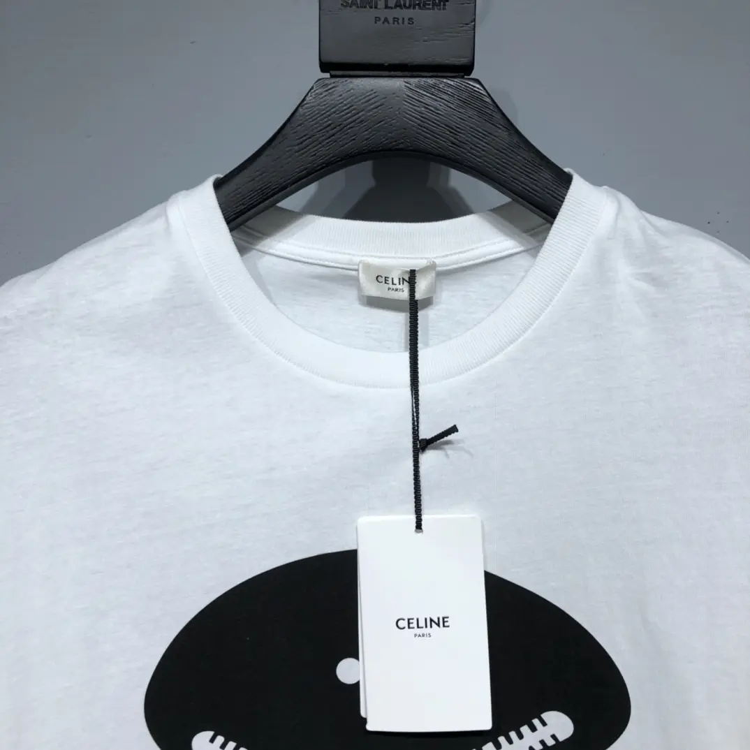 CELINE 2022SS new arrival T-shirt in white