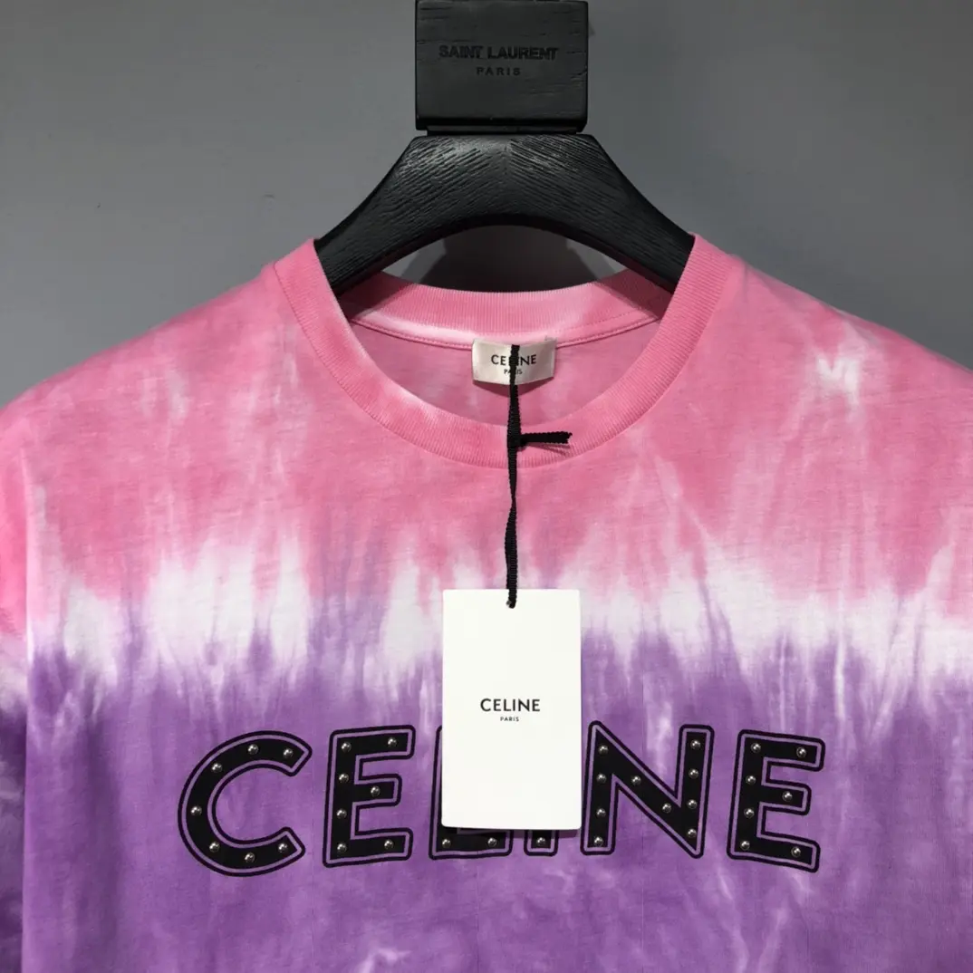 CELINE 2022SS new arrival T-shirt in colorful